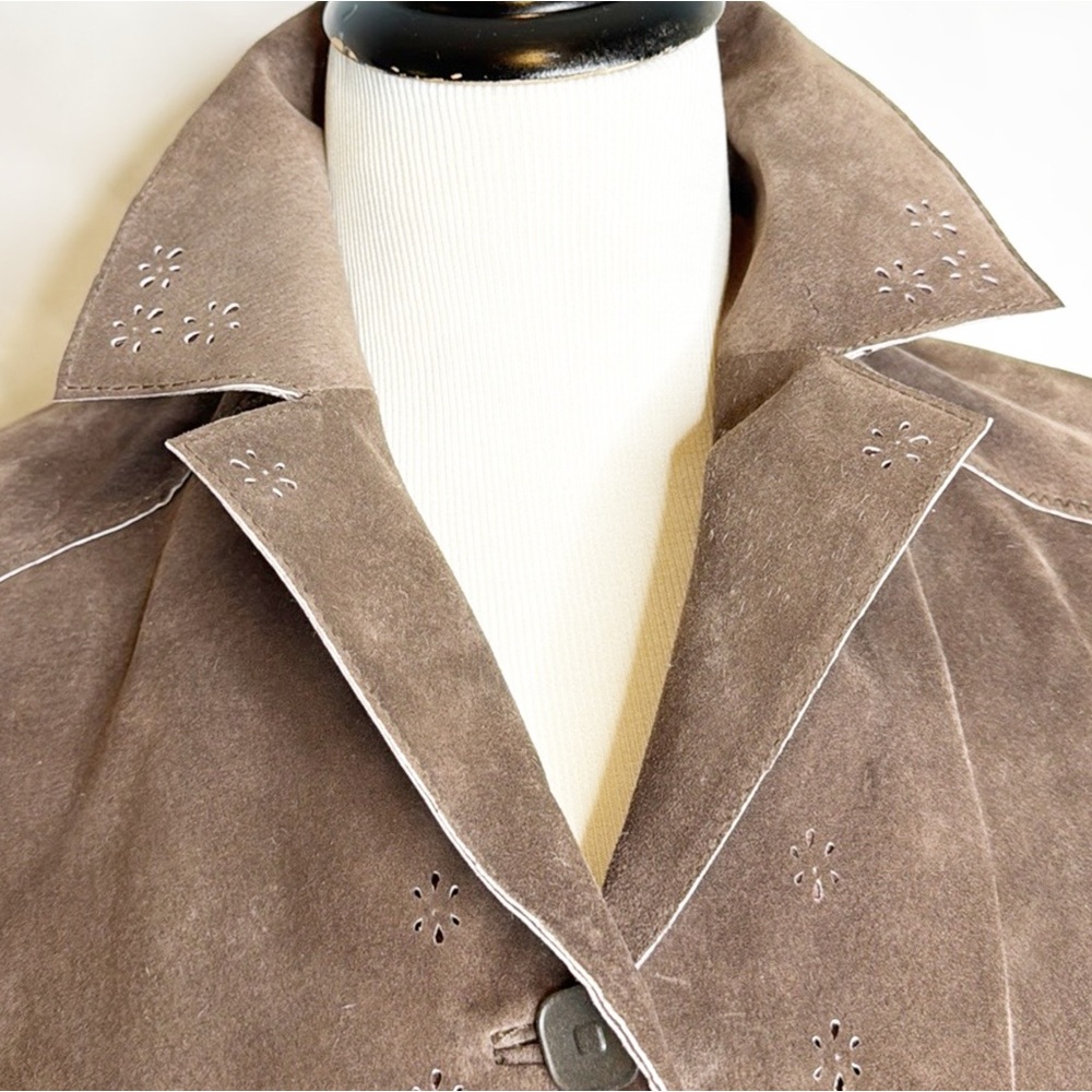 Sigrid Olsen Soft Suede Jacket (S) - Picture 4 of 12